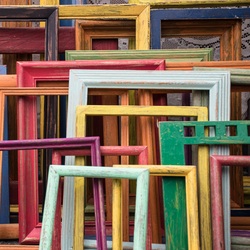 colourful frames